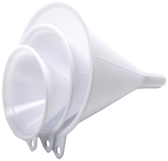Nopro Plastic Funnel, Set of 3